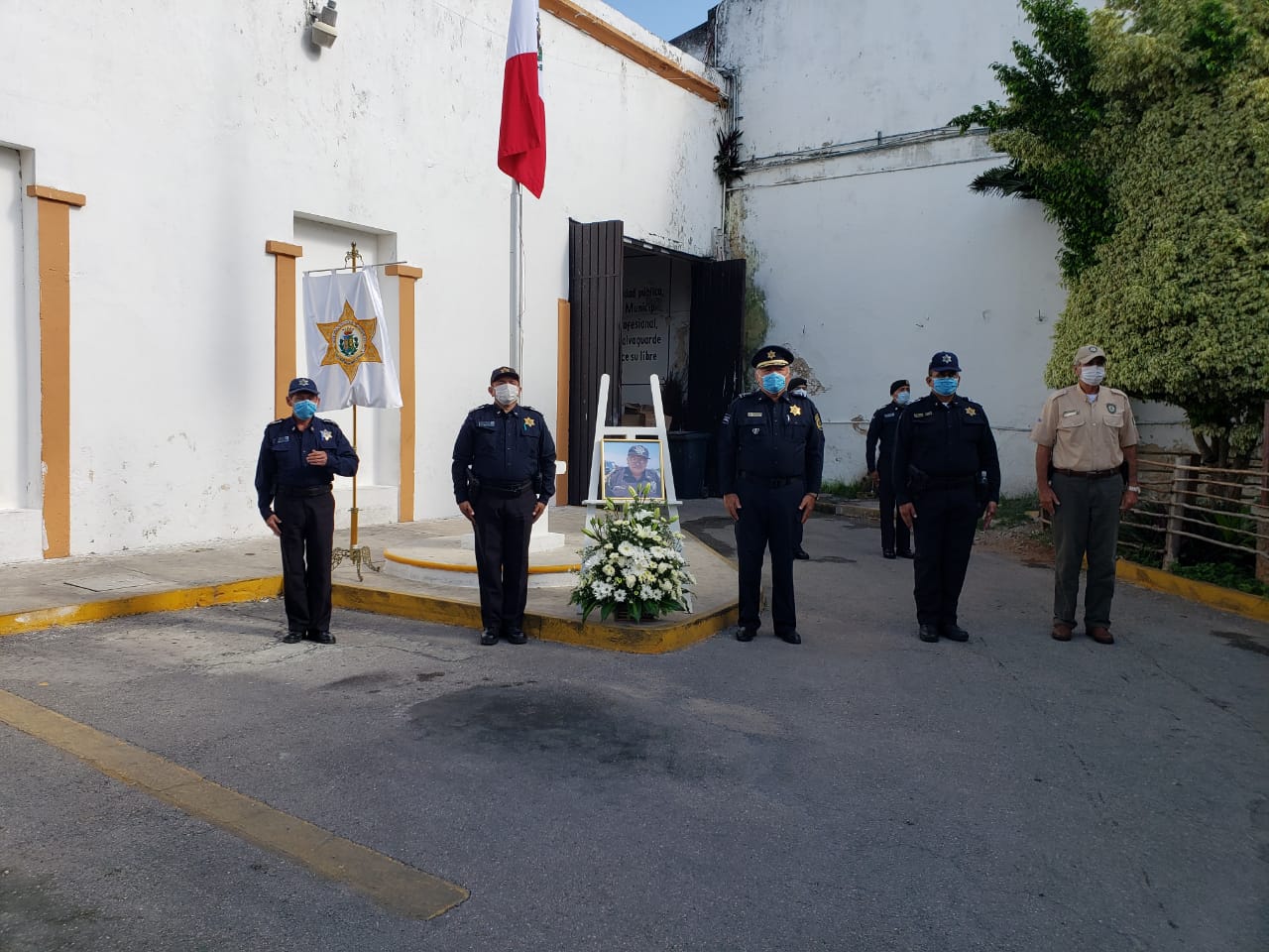 Rinden homenaje a Federico Cuesy Adrián, ex director de la Policía Municipal de Mérida